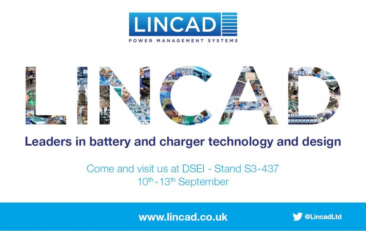 Lincad at DSEI 2019 Social poster